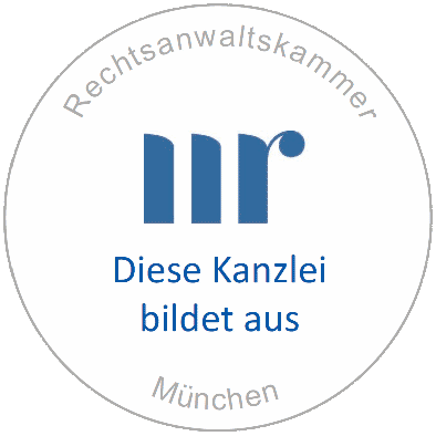 Rechtsanwaltskammer München. Diese Kanzlei bildet aus.