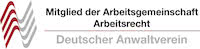 Mitglied Arbeitsgemeinschaft Arbeitsrecht - Deutscher Anwaltverein